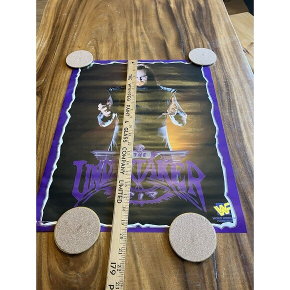 The Undertaker Vintage WWF Wrestling Poster 16" x 20" NEW / Sealed - Picture 6 of 9